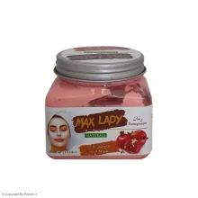 اسکراب شنی انار مکس لیدی حجم 300 میلی لیتر