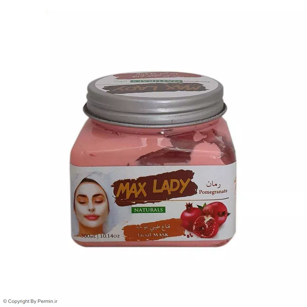 اسکراب شنی انار مکس لیدی حجم 300 میلی لیتر