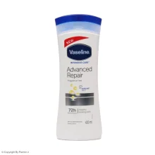 لوسیون بدن وازلین مدل Advanced Repair حجم 400 میلی لیتر