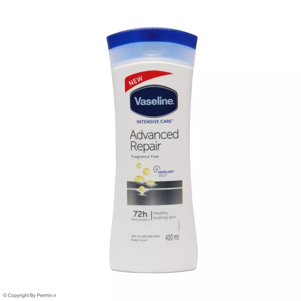 لوسیون بدن وازلین مدل Advanced Repair حجم 400 میلی لیتر