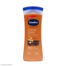 لوسیون بدن وازلین مدل Cocoa Glow حجم 400 میلی لیتر