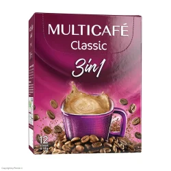 کافی میکس کلاسیک 3 در 1 مولتی کافه – 12 عددی