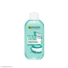 تونر آبرسان پوست هیالورونیک و آلوئه‌ورا گارنیه حجم 200 میلی لیتر