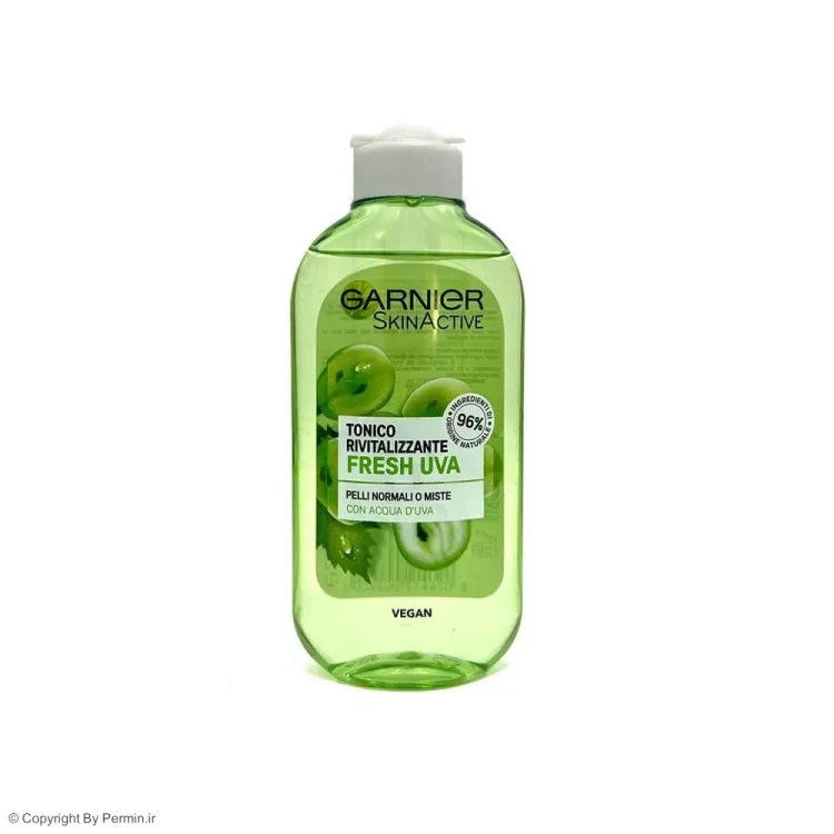 تونیک آبرسان پوست نرمال تا مختلط عصاره انگور گارنیه حجم 200 میلی لیتر