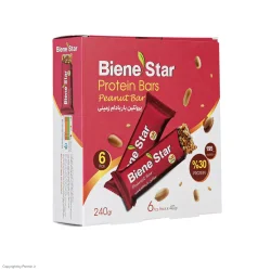 پروتئین بار بادام زمینی بین استار – ۶ عددی