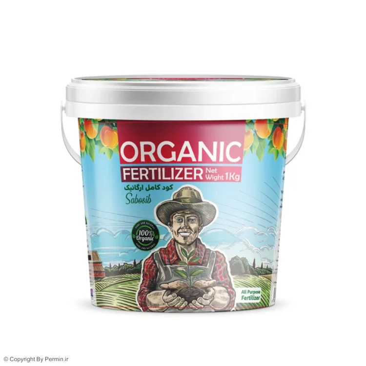 کود باغچه کامل پلیت سبوسیب حجم 1 کیلوگرم