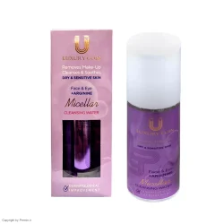 میسلار واتر پوست خشک لاکچری کوین حجم 180 میلی لیتر