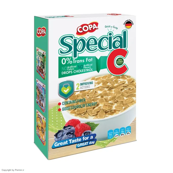 کورن فلکس اسپشیال سی رژیمی کوپا - 300 گرم