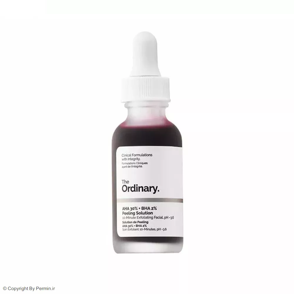 سرم لایه بردار پیلینگ AHA 30% + BHA 2% اوردینری حجم 30 میلی لیتر