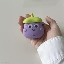 کاور فانتزی طرح بادمجون کیس اپل ایرپاد AirPods 1/2