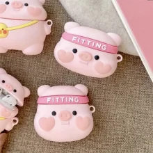 کاور فانتزی طرح خوک FITTING کیس اپل ایرپاد AirPods 1/2