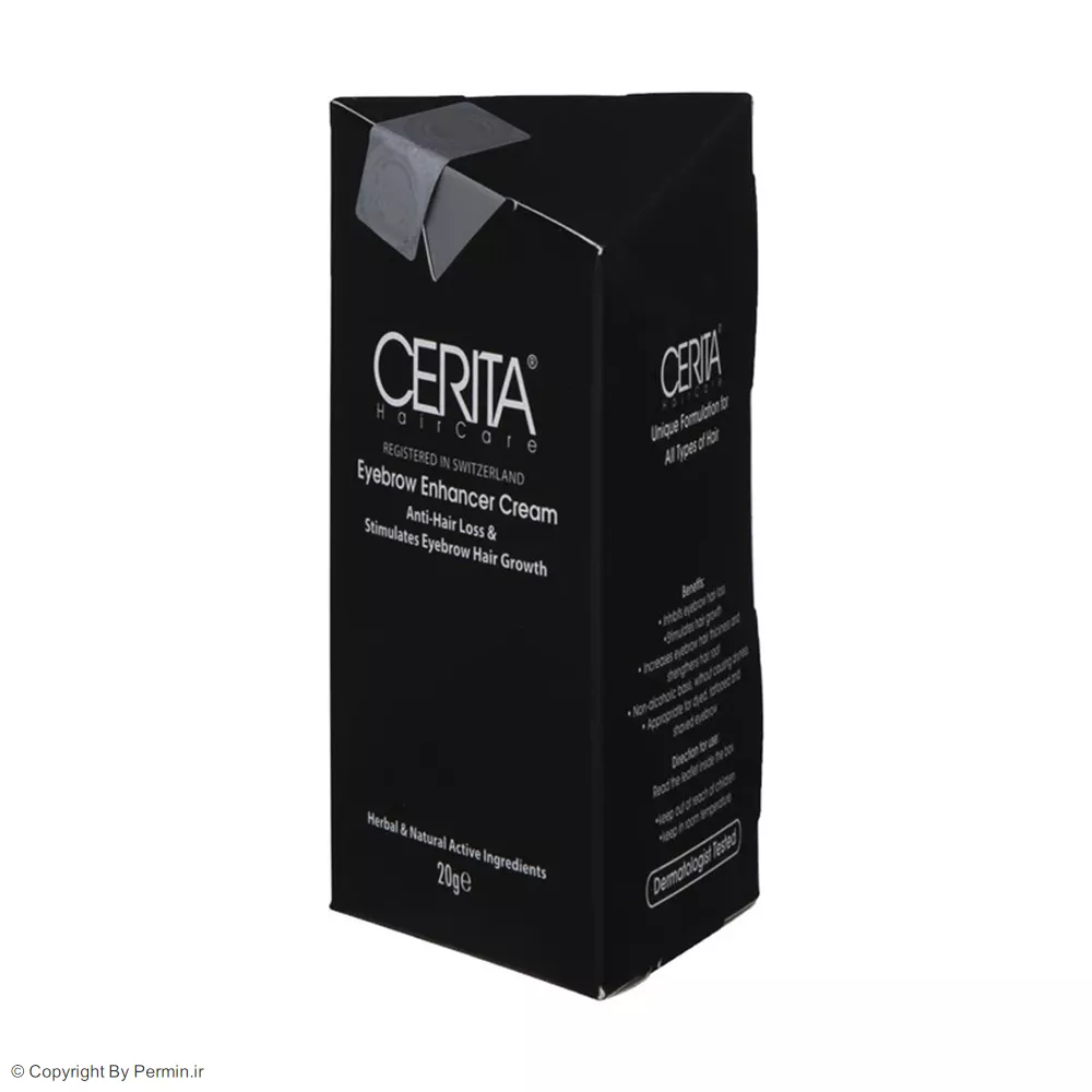 کرم تقویت کننده ابرو سریتا مدل Enhancer Cream حجم 20 گرم
