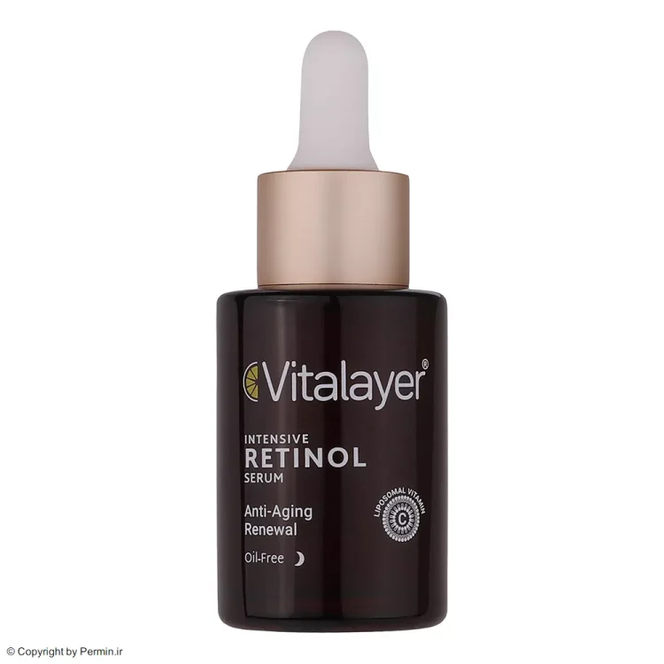 سرم رتینول پوست صورت ویتالیر حجم 30 میلی لیتر