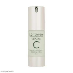 سرم ویتامین سی 20 درصد لافارر ضد پیری و روشن کننده پوست حجم 30 میلی‌لیتر