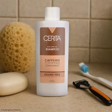 شامپو تقویت کننده و ضد ریزش مو سریتا مدل Caffein حجم 200 میلی لیتر