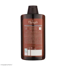 شامپو تقویت‌کننده مو فری سولفات Keratin E فولیکا حجم 400 میلی‌لیتر