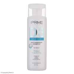 شامپو ضد شوره سالیسی Oil D3 پریم مناسب موهای چرب حجم 250 میلی‌لیتر