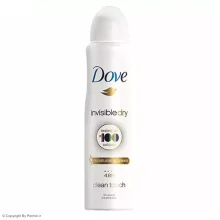 اسپری ضد تعریق زنانه داو Invisble Dry مدل Clean Touch حجم 250 میلی لیتر
