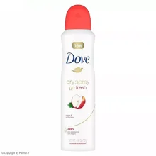 اسپری ضد تعریق زنانه داو مدل Go Fresh سیب و برگ چای حجم 250 میلی لیتر