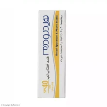 بالم لب ضد آفتاب SPF40 هیدرودرم وزن 4.5 گرم