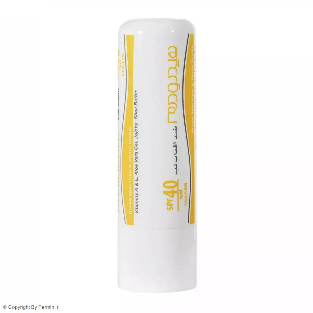 بالم لب ضد آفتاب SPF40 هیدرودرم وزن 4.5 گرم