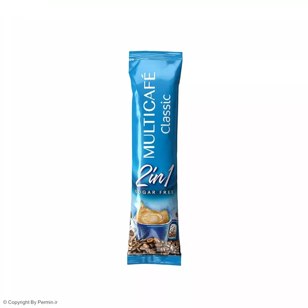 ساشه کافی میکس رژیمی 1×2 مولتی کافه - 14 گرم