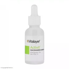 سرم آبرسان نیاسینامید ویتالیر حجم 30 میلی لیتر