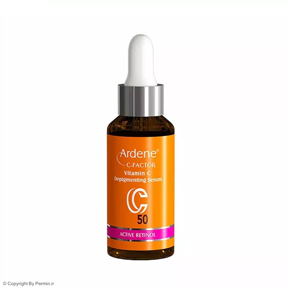 سرم روشن کننده و ضد لک ویتامین C50 آردن 30 میلی لیتر