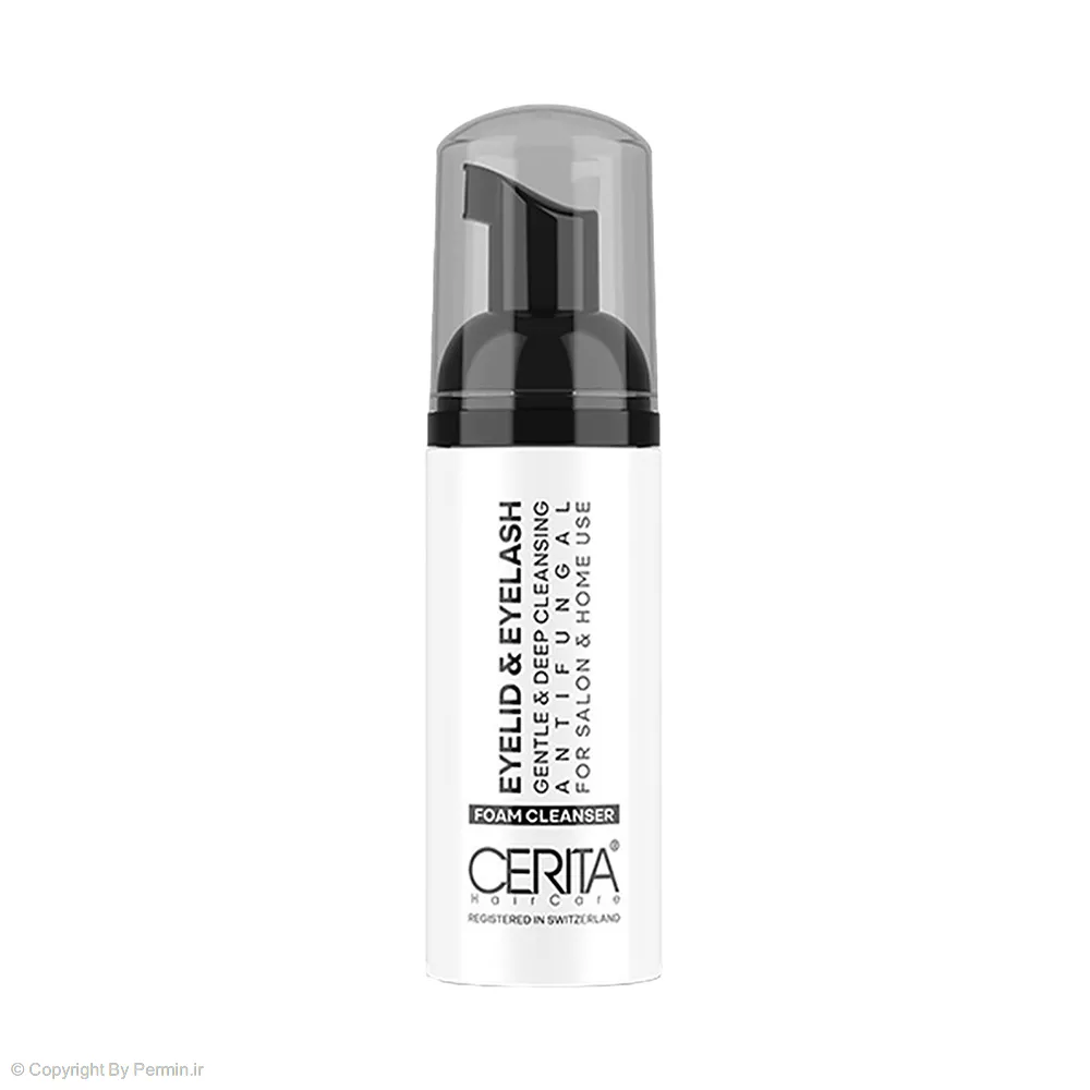 فوم شستشوى پلک و مژه سریتا حجم 60 میلی لیتر