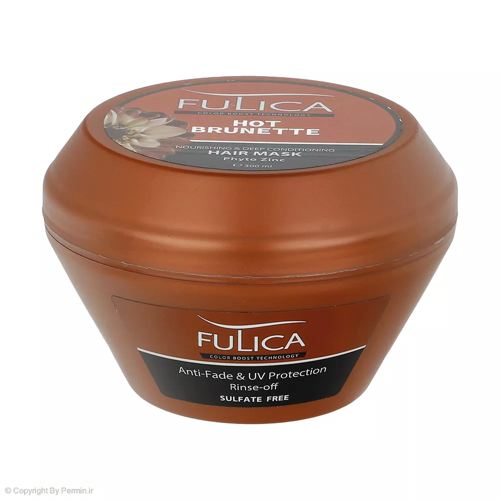 ماسک مو فولیکا مدل Hot Brunette حجم 300 میلی لیتر