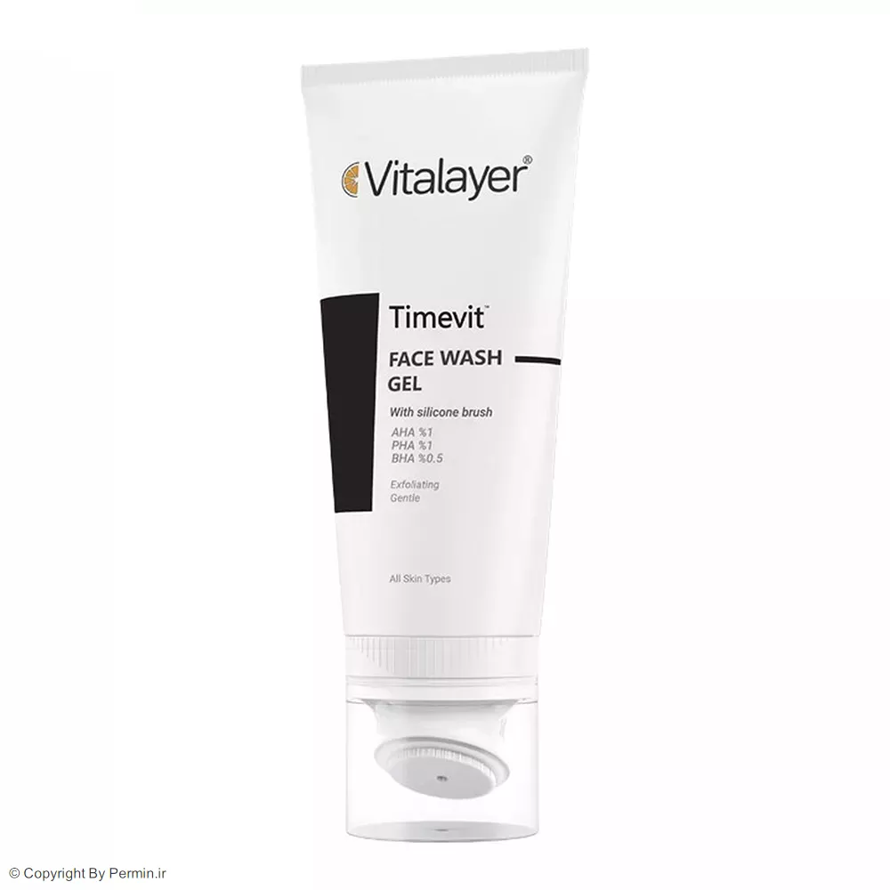 ژل شستشوی صورت تایم ویت ویتالیر حجم 200 میلی لیتر