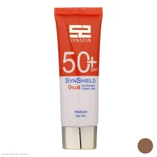 ژل کرم ضد آفتاب رنگی ساین اسکین SPF50 مدل M ‌مناسب پوست‌ چرب حجم 50 میلی‌لیتر