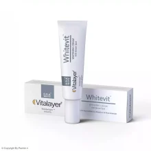 کرم ضد لک و روشن کننده ویتالیر مدل Whitevit حجم 30 میلی لیتر