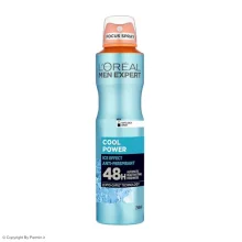 اسپری ضد تعریق مردانه لورآل مدل Men Expert Cool Power حجم 250 میلی لیتر