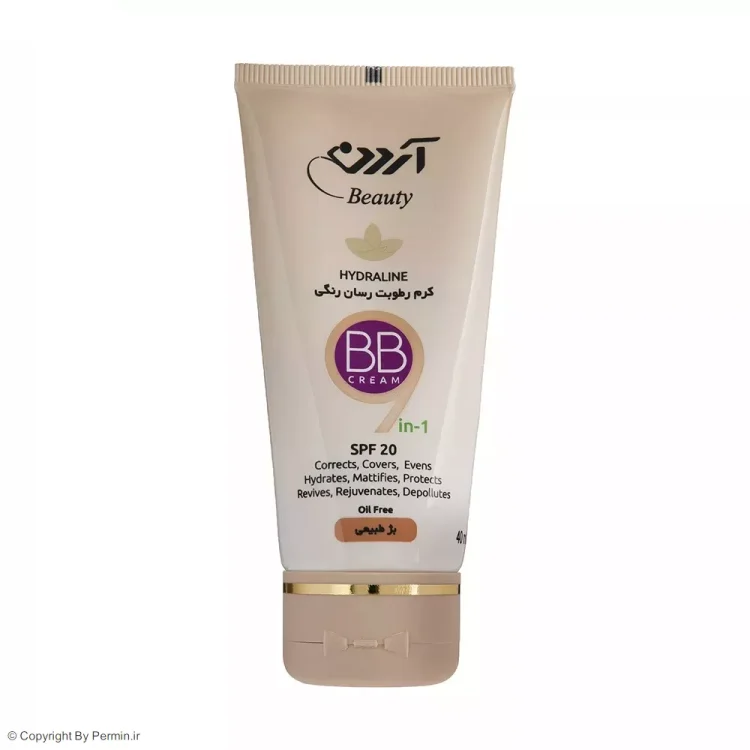 بی بی کرم رطوبت رسان رنگی آردن SPF20 بژ روشن – 40 گرم