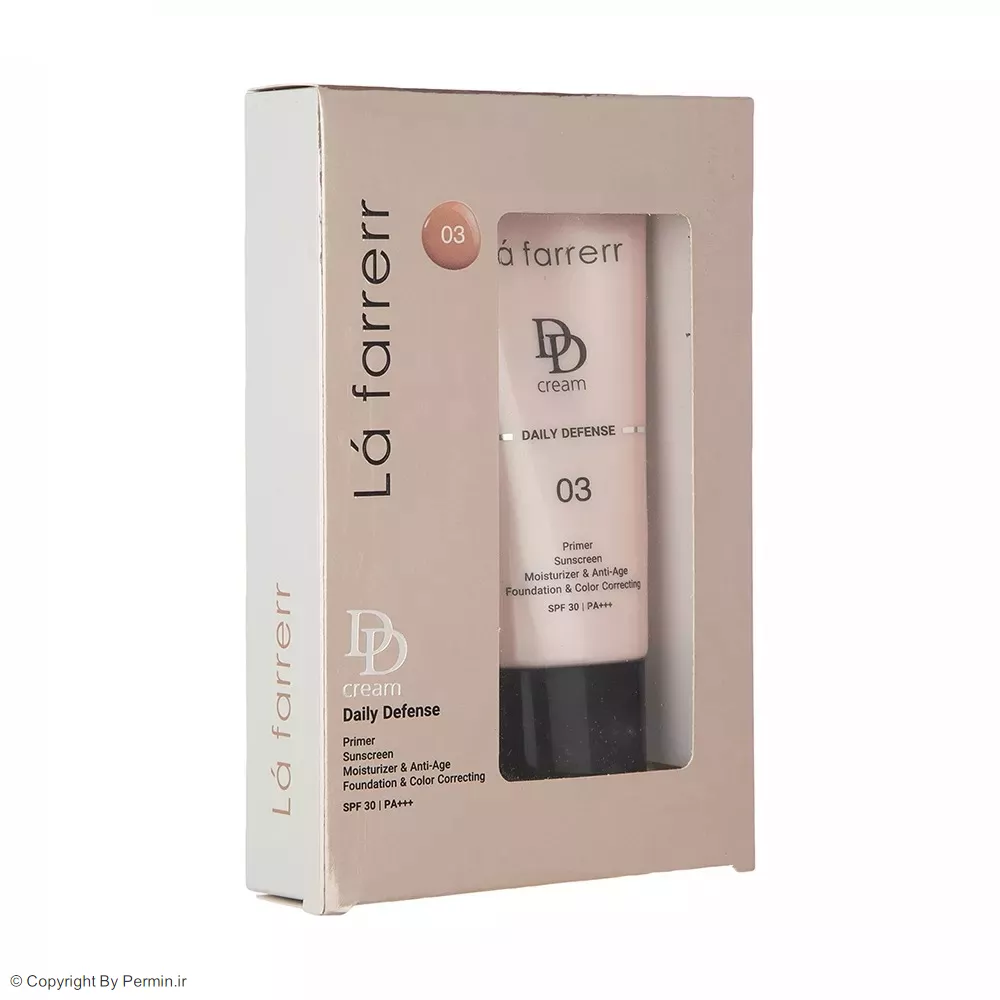 دی دی کرم رنگی لافارر SPF30 شماره 03 حجم 30 میلی لیتر