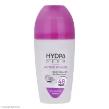 رول ضد تعریق زنانه هیدرودرم مدل Active Power حجم 50 میلی لیتر