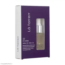 سرم دور چشم کافئین 10 درصد و هیالورونیک اسید لافارر حجم 15 میلی لیتر