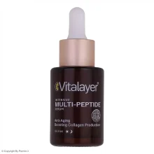 سرم ضد چروک ویتالیر مدل Multi Peptide حجم 30 میلی‌لیتر