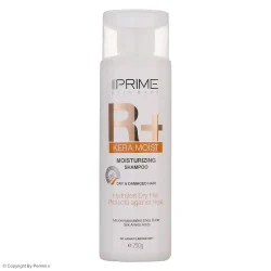 شامپو پرایم مدل R+ Kera Moist مناسب موهای خشک و آسیب دیده حجم 250 میلی لیتر