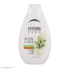 شامپو بدن کرمی هیدرودرم با رایحه چای سبز و نعنا حجم 500 میلی لیتر