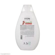 شامپو بدن کرمی هیدرودرم با رایحه ماست و توت فرنگی حجم 500 میلی لیتر