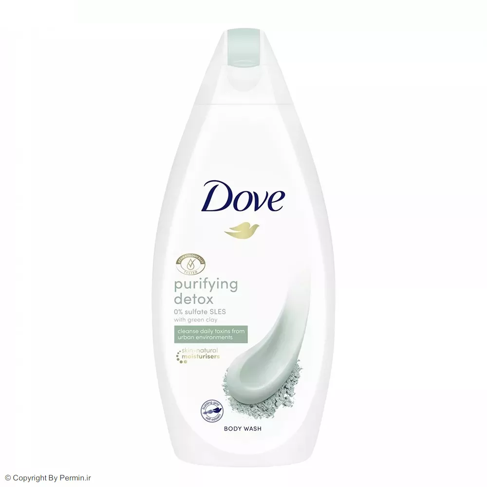 شامپو بدن کرمی داو مدل Purifying حجم 500 میلی لیتر