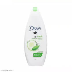 شامپو بدن کرمی داو مدل چای سبز و خیار حجم 500 میلی لیتر