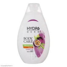 شامپو بدن کرمی هیدرودرم با رایحه پشن فروت حجم 500 میلی لیتر