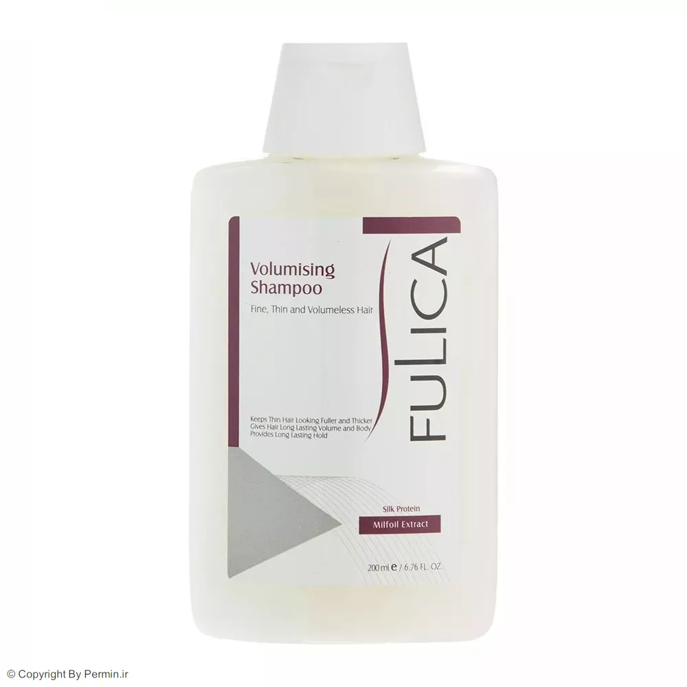 شامپو حجم دهنده فولیکا مناسب موهای نازک وکم حجم 200 میلی‌لیتر
