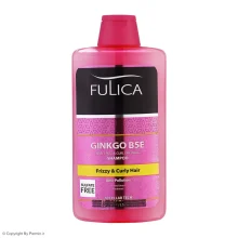 شامپو فولیکا مدل GINKGO B5E مخصوص موهای شکننده و مجعد حجم 400 میلی‌لیتر