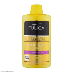 شامپو فولیکا مدل LECITHIN ZN مناسب موهای خشک و آسیب دیده حجم 400 میلی لیتر