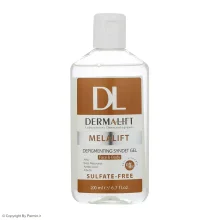 ژل شستشو روشن کننده پوست درمالیفت مدل ملالیفت حجم 200 میلی لیتر