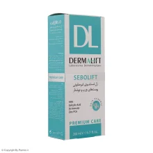 ژل شستشو صورت و بدن درمالیفت مدل سبولیفت مناسب پوست چرب و جوشدار حجم 200 میلی لیتر